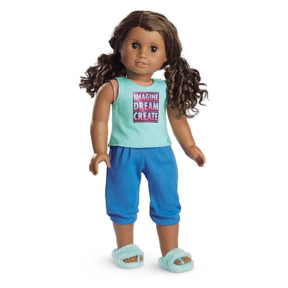 American Girl Limited Edition Gabriela Pajamas for 18" Dolls Clothes Outfit NEW